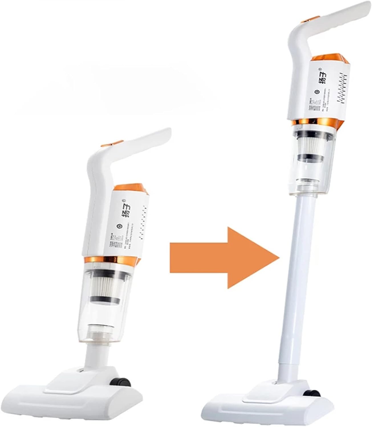 Handheld Vacuum Cleaner 600W Powerful Suction Stick Vacuum Cleaner Cordless Light Weight Handheld Carpet Cleaner, Portable Ash Vacuum for Home Car,Green