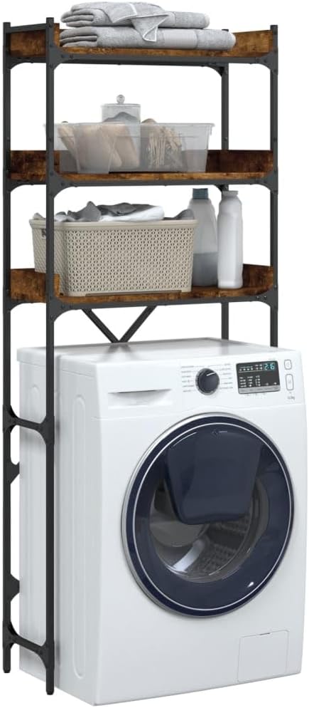 Washing Machine Shelf Smoked Oak 26.4