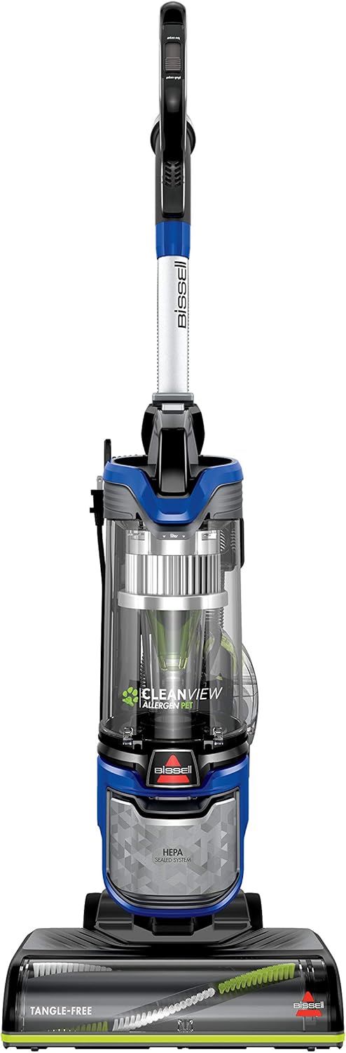 BISSELL Upright Vacuum Cleaner - CleanView Swivel - HEPA Sealed Allergen System - Powerful Suction Traps 99.97% of Dust and Allergens
