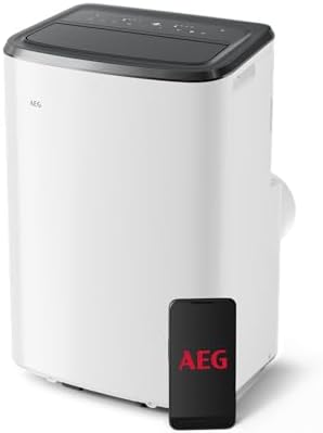 AEG AXP26U339CW Portable Air Conditioner Air Cooler for Room 64 dB White