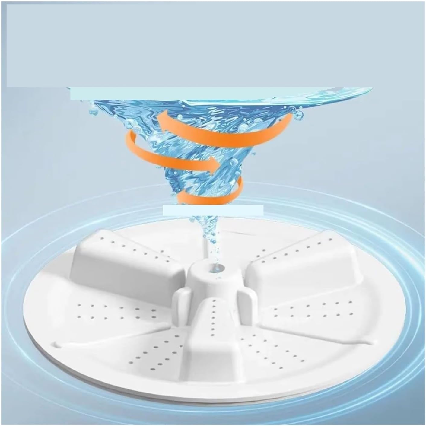 Portable Washing Machine, 8L Mini Washing Machine Foldable Mini Washer, Deep Cleaning,for Travel,Camping, RV & Dorms