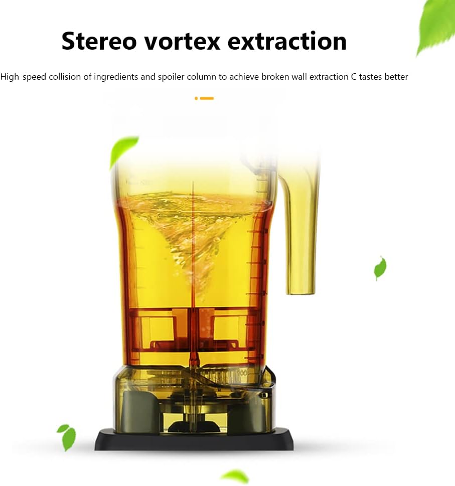 Commercial Milk Tea Shop Smoothie Maker, Grinder, Making Smoothies, Milkshakes, Soups, Quick Blending Shaved Smoothie Maker