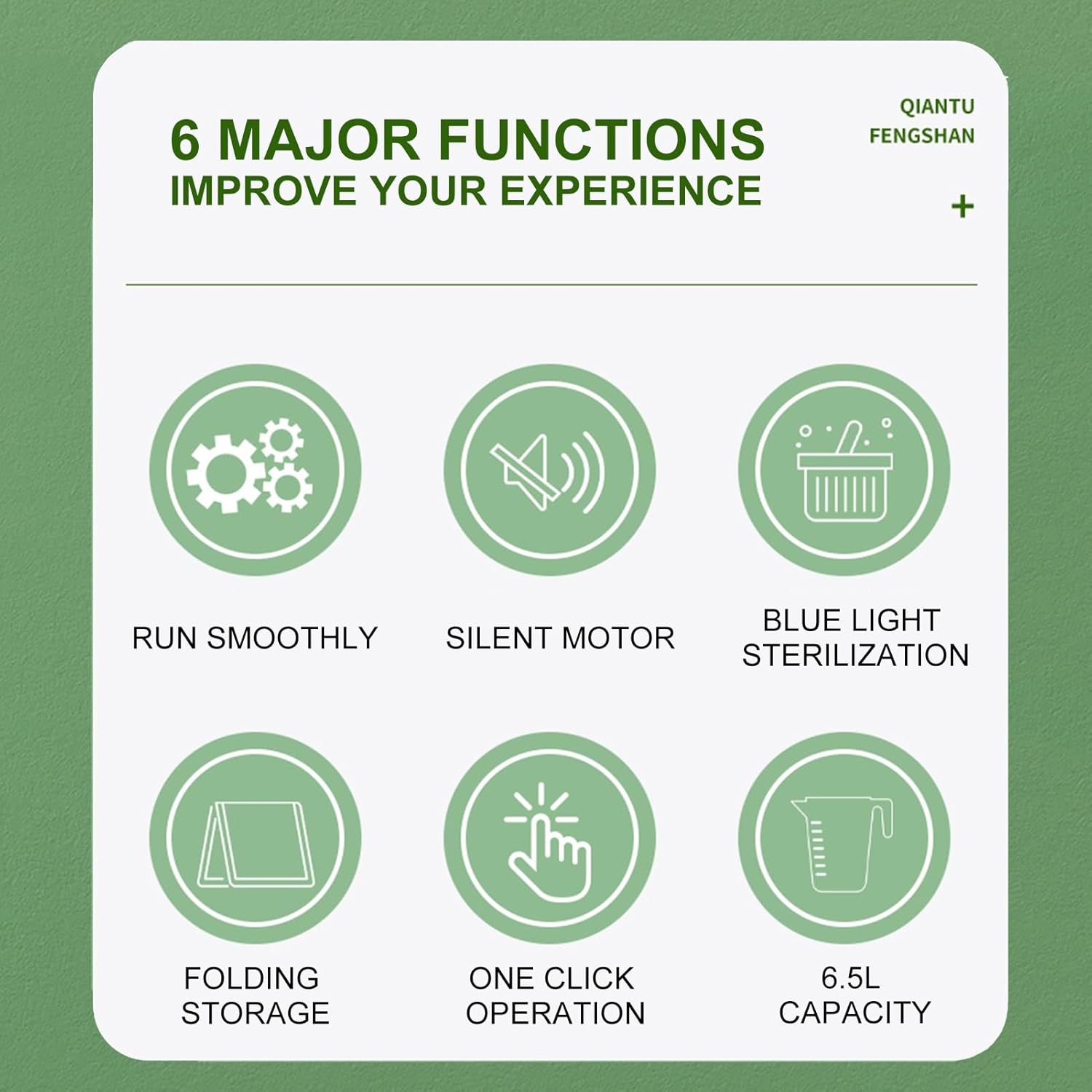 Portable Mini Washing Machine - Compact & Foldable Washer with Drain Basket for Apartment, Efficient Laundry Solution (Green)