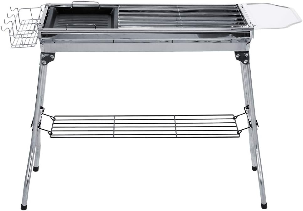 Outdoor Stainless Steel Folding Barbecue Stove Charcoal 5950g/209.9 oz