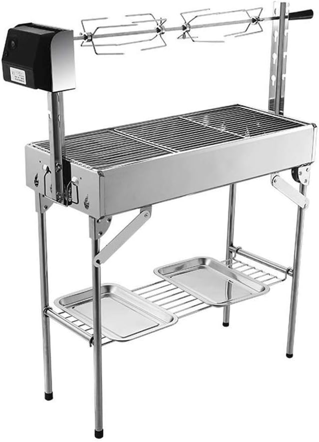 Grill Outdoor Barbecue Grill Charcoal Grills Portable - Stainless Steel Folding Camping Grill Portable Camping Cooking 900X310X1010mm