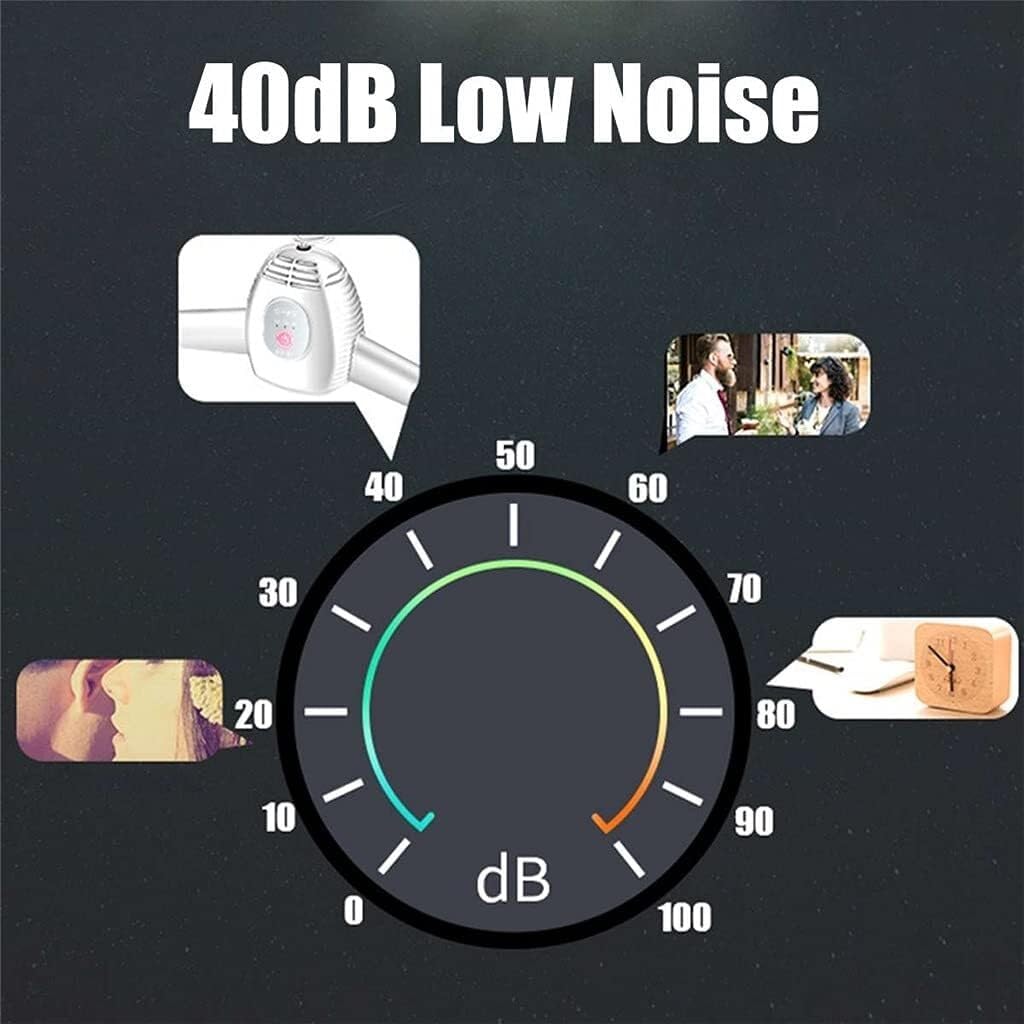 Portable Electric Clothes Dryer, Foldable Laundry Dryer Machine with Shoe Tube, 3/6h Timing, Hot Cold Air Exchange