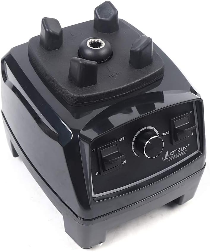 Eapmic Professional Blender, 2200W, 45000RPM, 2L/2000cc, Black, Smoothie Blender, Commercial Grade