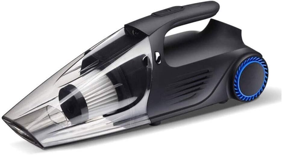 4 in 1 Vacuum Cleaner,Small Handheld Vacuum Cordless USB Rechargeable, Easy to Clean Small Spaces, Tire Inflator + Tire Pressure Gauge, Travel - Car Accessories