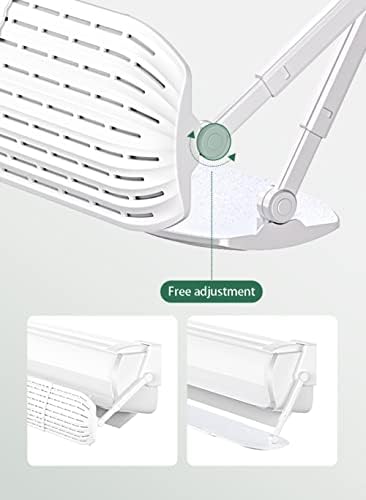 Mesh Air Conditioner Wind Deflector, Wall-Mounted Air Conditioner Universal Anti-Straight Blowing Deflector, Adjustable Angle