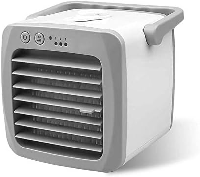 Personal Air Cooler Portable Mini USB Air Conditioner 3 in 1 Small Personal Space Air Purifier Cooler and Humidifier Air Cooler Desk Fan Cooling for Home Office Dorm Outdoors