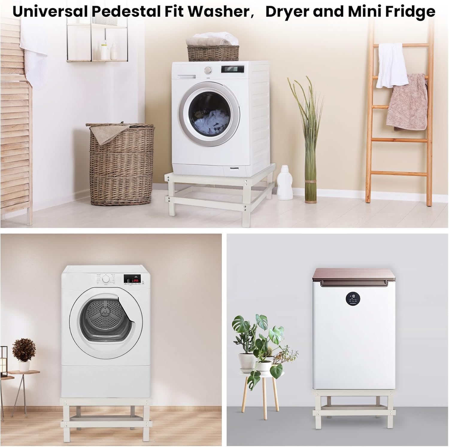 Wooden Laundry Pedestal 29