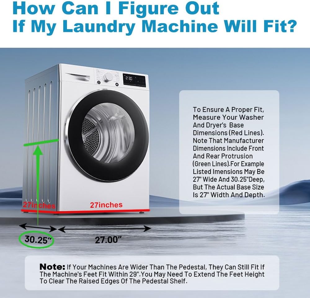 Yeeoy Laundry Pedestal, 29