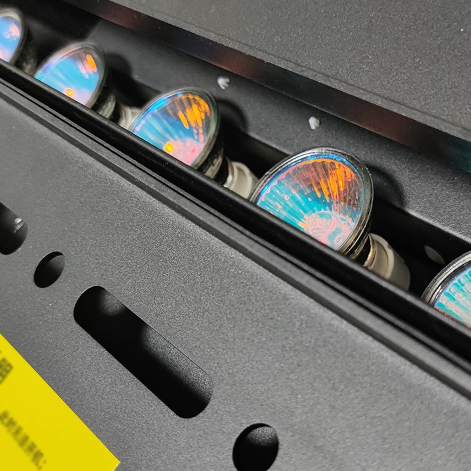 3D Water Vapor Fireplace with Humidifier Flame Wall Mounted Electric Fireplace Lifelike Flame Effect Fireplace with Remote Metal Panel Low Noise Power-Off Protection(100cm)