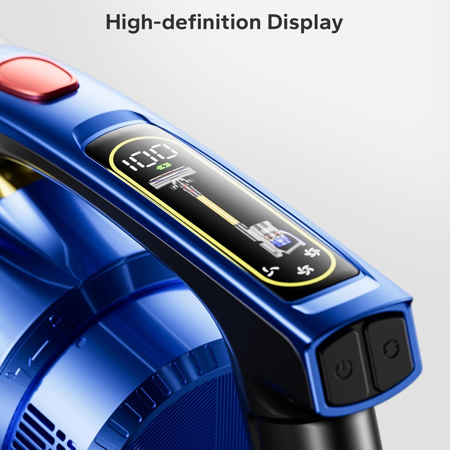 55KPA 650W 70Mins Cordless Vacuum Cleaner, Cordless Vacuum with Dual Handle, Stick Vacuum with Aroma Tablet, Anti-Tangle Brush, Rechargeable Wireless Vacumm for Carpets/Hard Floors/Pet Hair