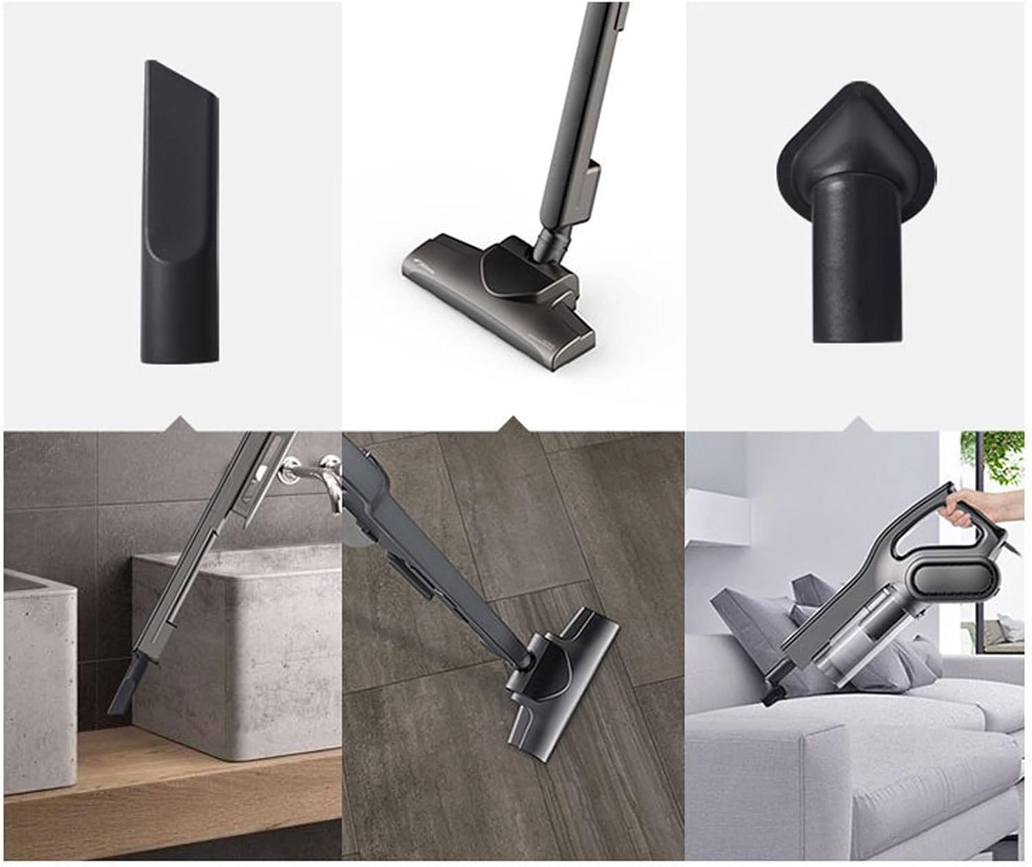 Wireless Vacuum Household Cordless Upright Vacuum Cleaner Multi-Function Upright Handheld Cleaner StrongSuction