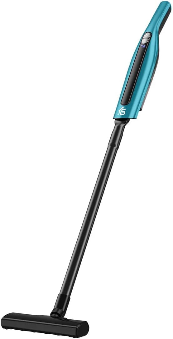 K&S Könner&Söhnen Car Vacuum Cleaner - 16000 Pa 120W Portable Powerful Handheld Mini Vacuum Cleaner – Lightweight, LED Light, Accessories for Car, RV, Boat, Travel