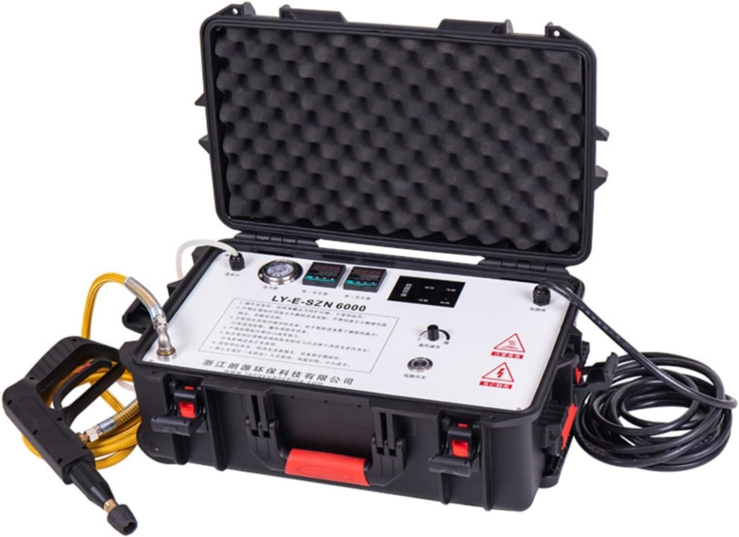 Steam Cleaning High-Temperature Steam Cleaner, Home Appliance Cleaner, Steam Car Washer, Air Conditioner, Range Hood, High-Power Commercial 6000W