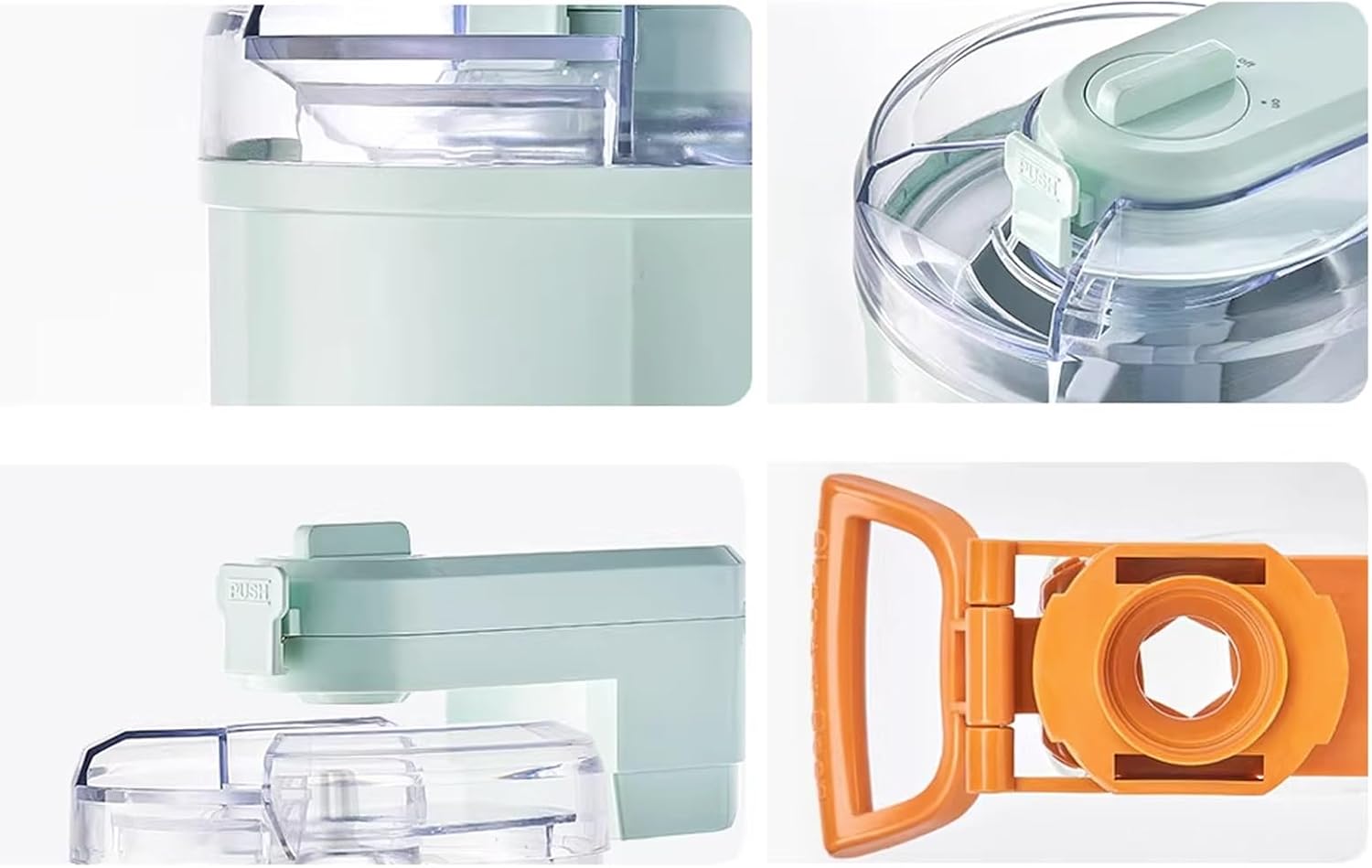 Ice Cream Maker Ice Cream Machine Small Children's Homemade Fruit Yogurt Cone Ice Cream Machine Fully Automatic Ice Cream Machine Table Top Ice Cream Machine，Fun Kitchen Appliance