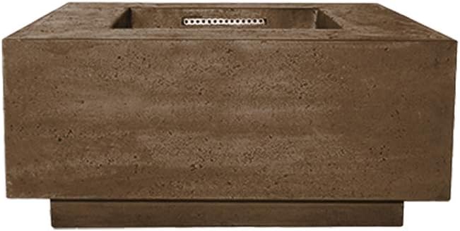 Prism Hardscapes Tavola 2 Fire Table in Cafe - LP