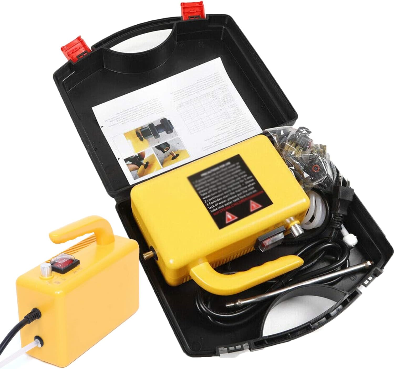 Multifunction Handheld Steam Cleaner, 2600W Electric High Pressure Steam Clean Mobile Cleaning Machine Power Steamer,220v