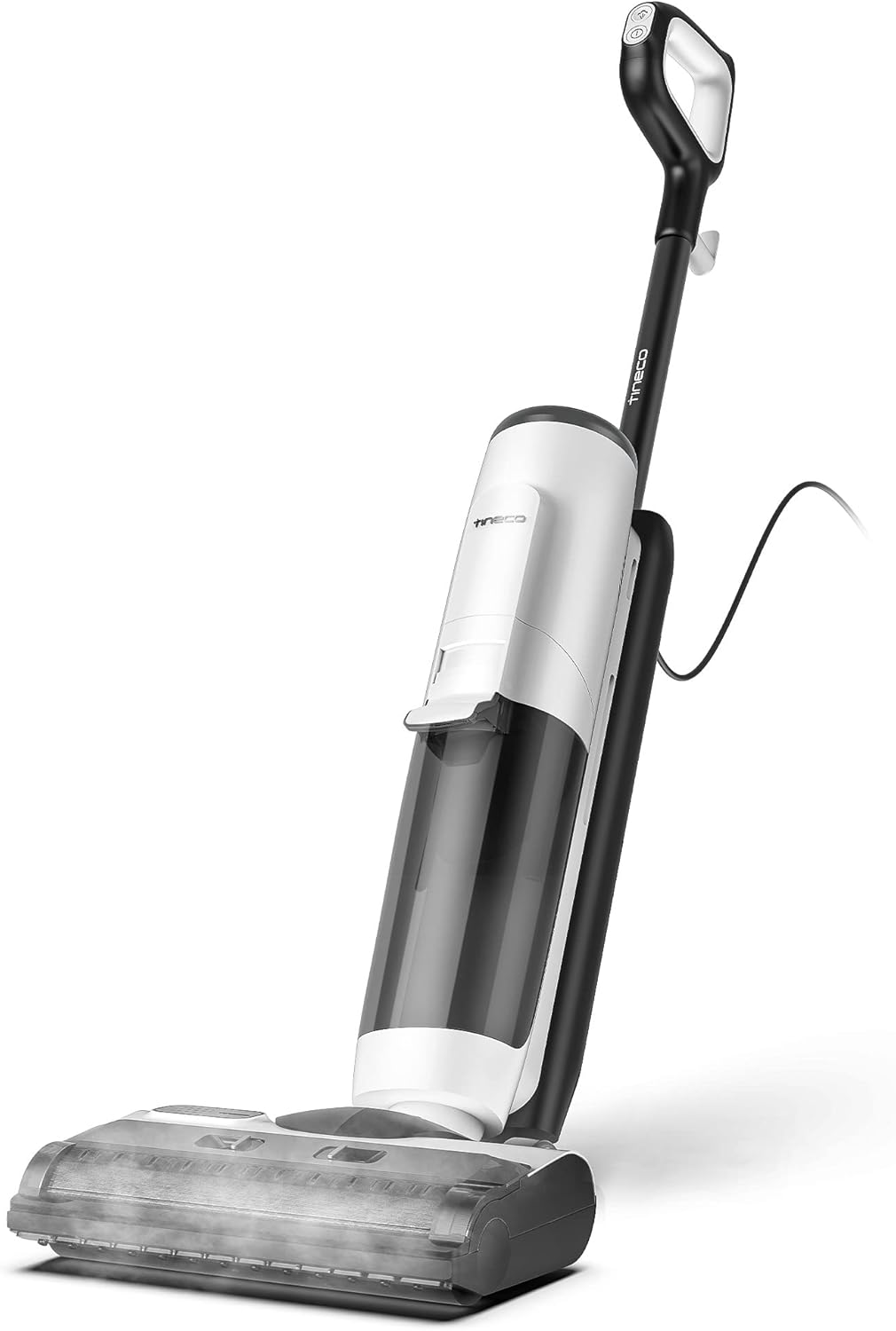 Tineco Corded Wet Dry Vacuum Steam Mop All-in-one, Hardwood Floor Cleaner Great for Sticky Messes, Floor ONE S5 Steam Smart for Hard Floors with Digital Display and Long Run Time