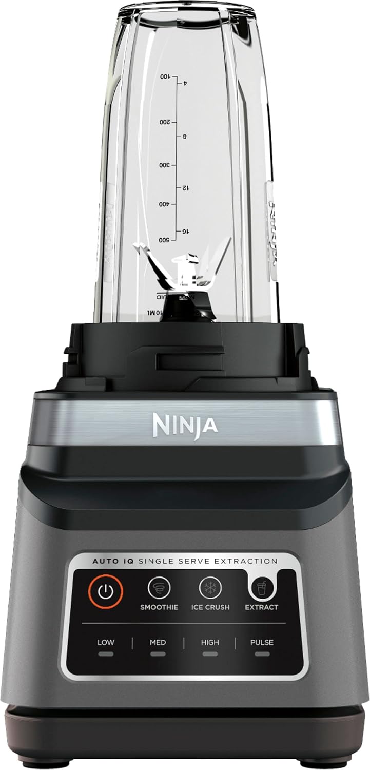 Ninja BN751 Duo Plus Blender with Auto IQ (Renewed)