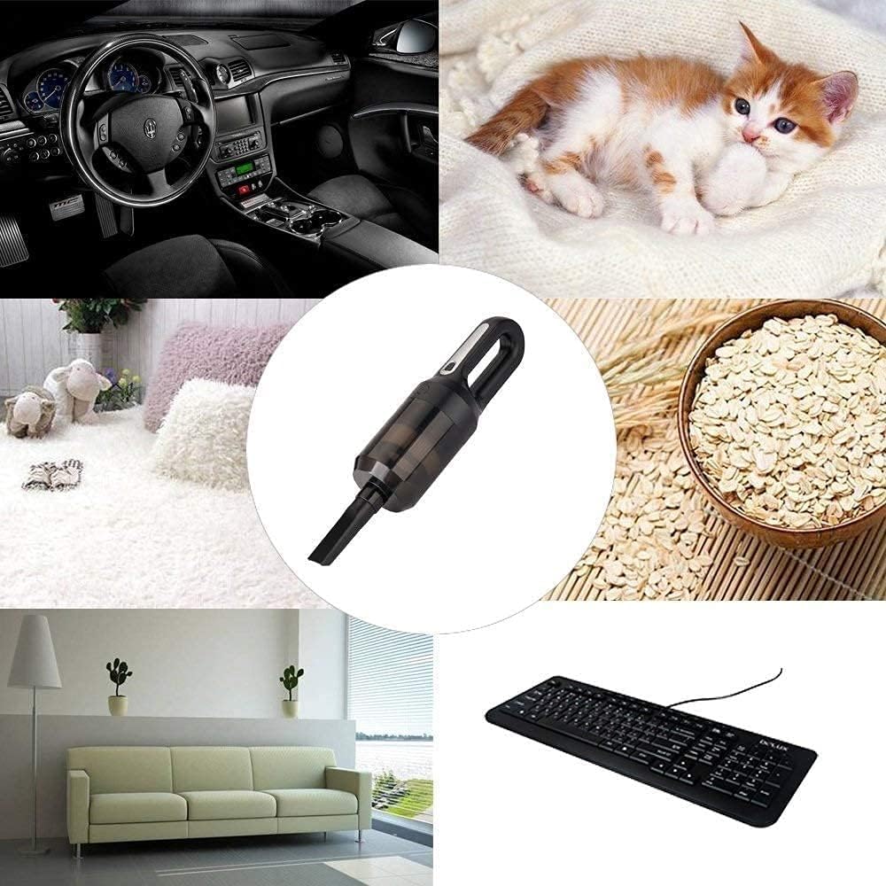 Handheld Vacuum Cleaner, Lightweight Portable Vacuum Cleaner with Powerful Cyclonic Suction, 45W High Power, Wet & Dry Use, Quick Cleaning for Car, House & Office