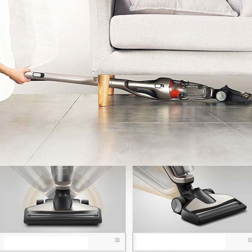 Vacuum Cleaners Handheld Vacuum Cleaner, for Home Hard Floor Carpet Lightweight Power Strong Suction Powered Cordless Canister Vacuum Cleaner,