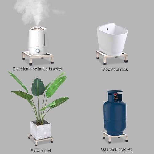 Heavy Duty Stainless Steel Appliance Riser - Elevate Washer & Fridge, Prevent Floor Damage, Enhance Stability, Durable Shelf for Home & Laundry Room