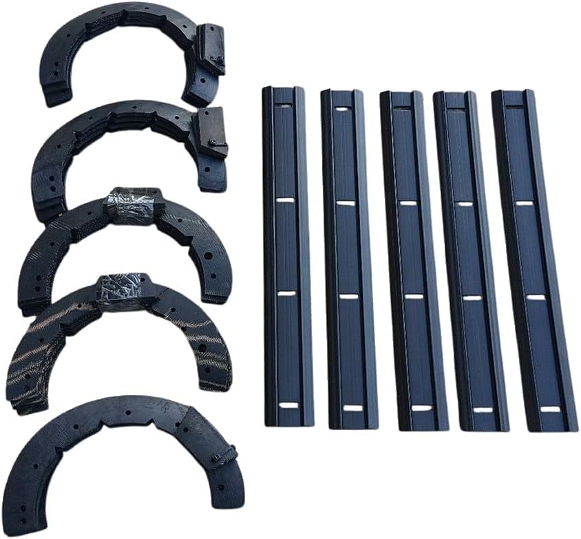 5 Sets Paddles Scraper Blade Fits Replacement for Mtd OEM 753-0613 731-1033 Yard Machine Snowblower