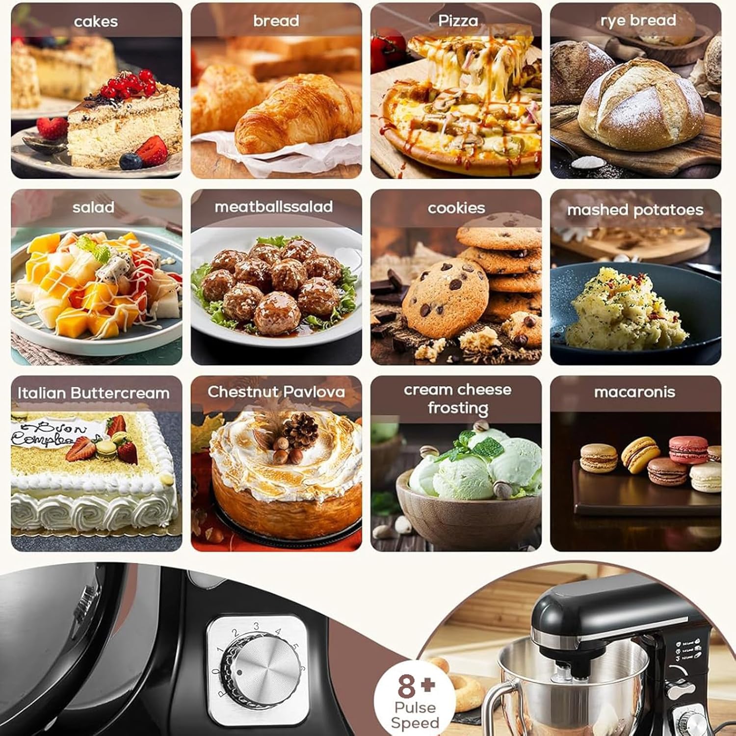 Juicing Blending Cooking Machine - Blender with Meat Mincing and Juice Extraction for Pate, Drinks, Meet, Vegetables