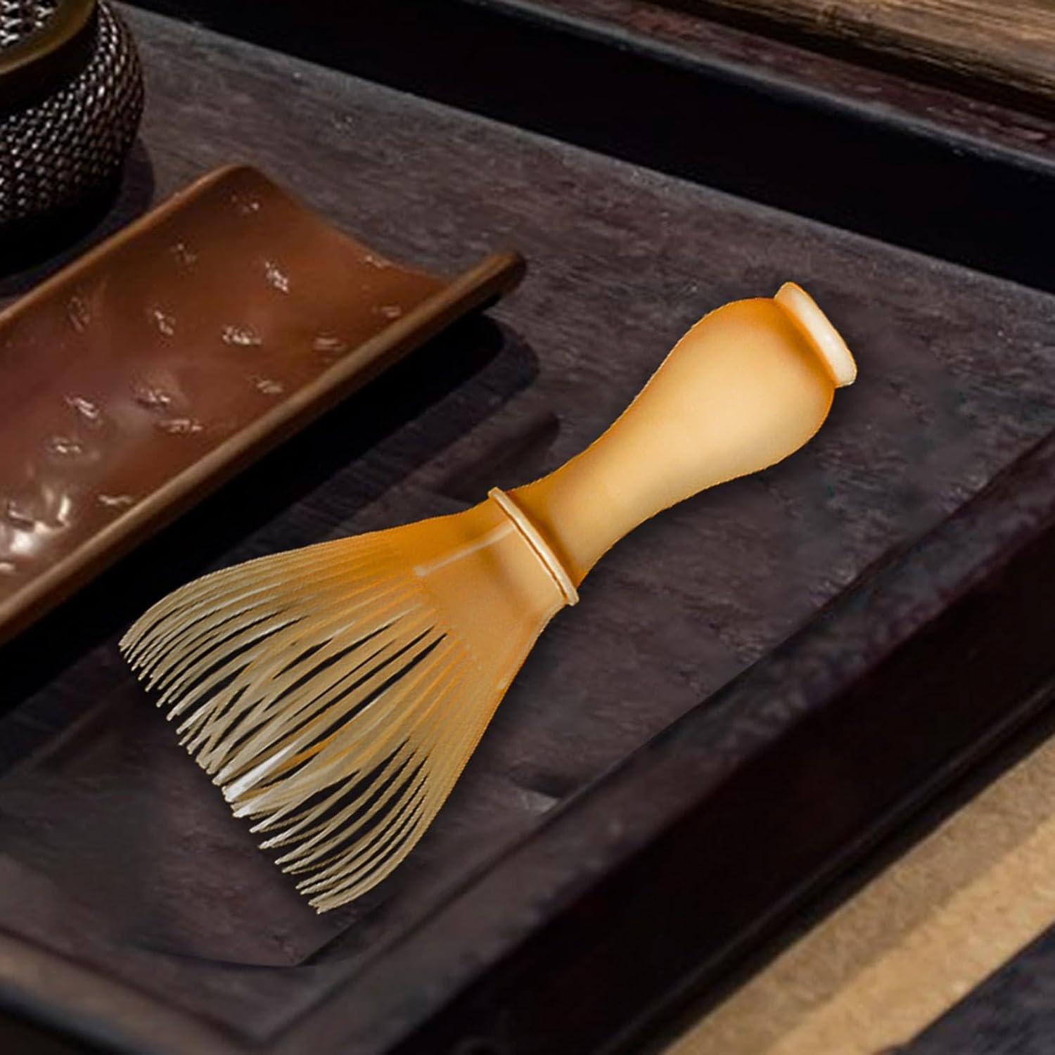 Whisk for Matcha - Handcrafted Wooden Matcha Whisk - Professional Matcha Accessory, Matcha Whisker, Practical Traditional Japanese Matcha Stirrer Blender for Household Daily Use