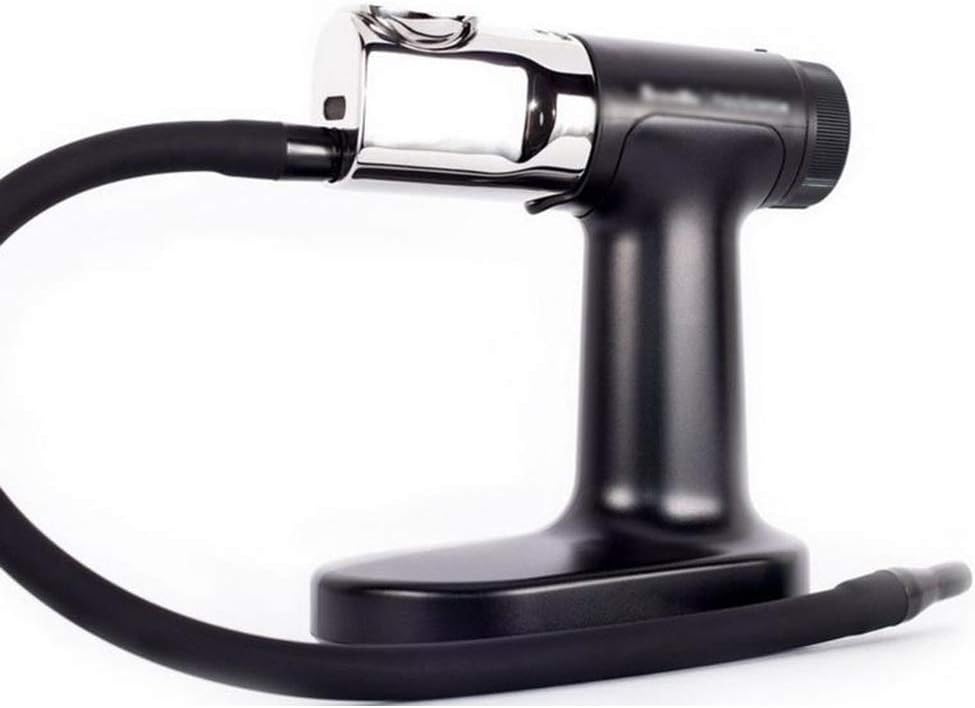 Portable Smoke Infuser Gun, Handheld Electric Smoker, Small Wood Smoke Machine for Cocktail Drink, Whiskey, Outdoor BBQ, Meat, Pizza and Food Cooking