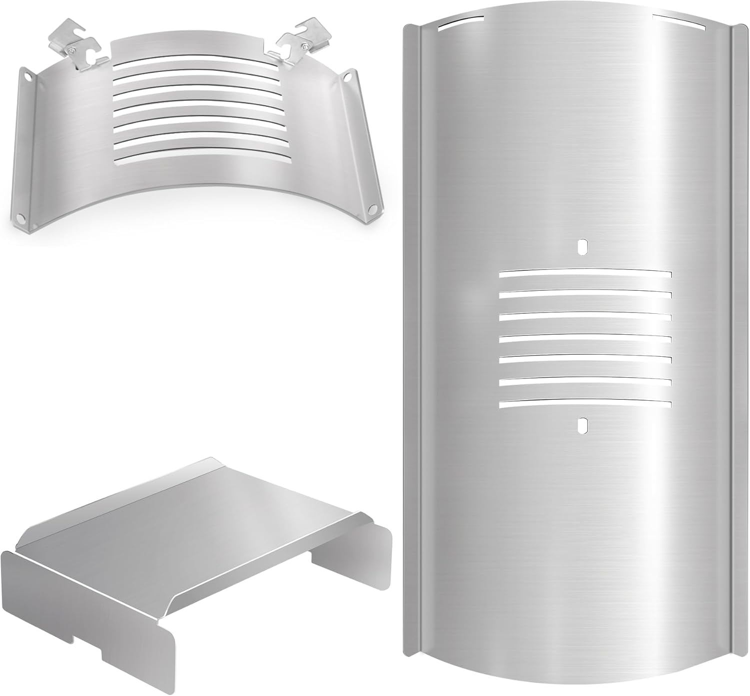CANDANA Heat Deflector Kit for Pit Boss 1000 Series Austin XL Accessories Wood Pellet Grill Smoker Flame Broiler Heat Baffle Diffuser Plate Pitboss Replacement Parts 1100 1150 1600 PB1100PS2