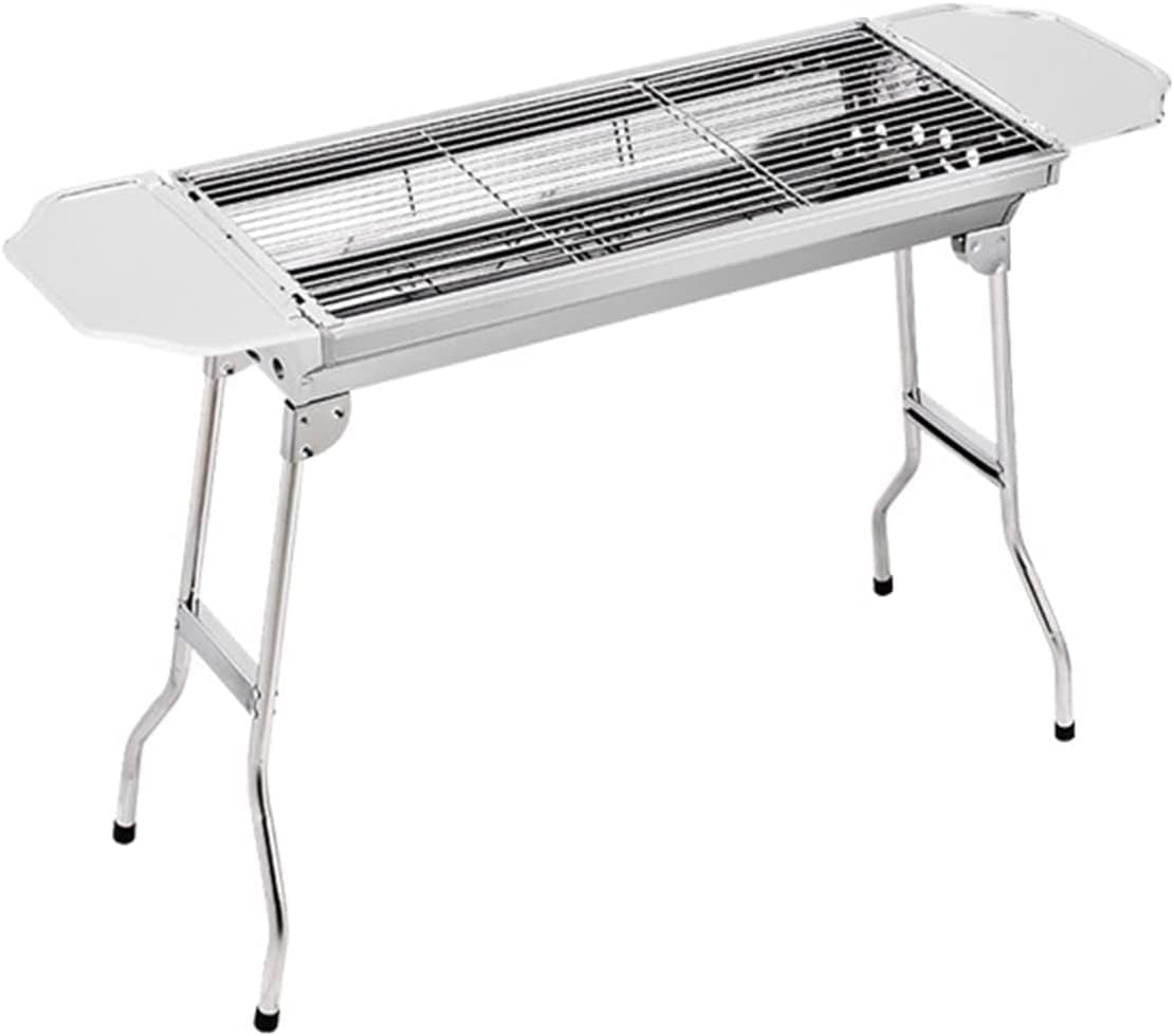 BBQ Grill Outdoor Gas grill Barbecue Set Outdoor Home Multifunctional Stainless Steel Folding Barbecue Portable People BBQ Party BBQ Accessories Tools