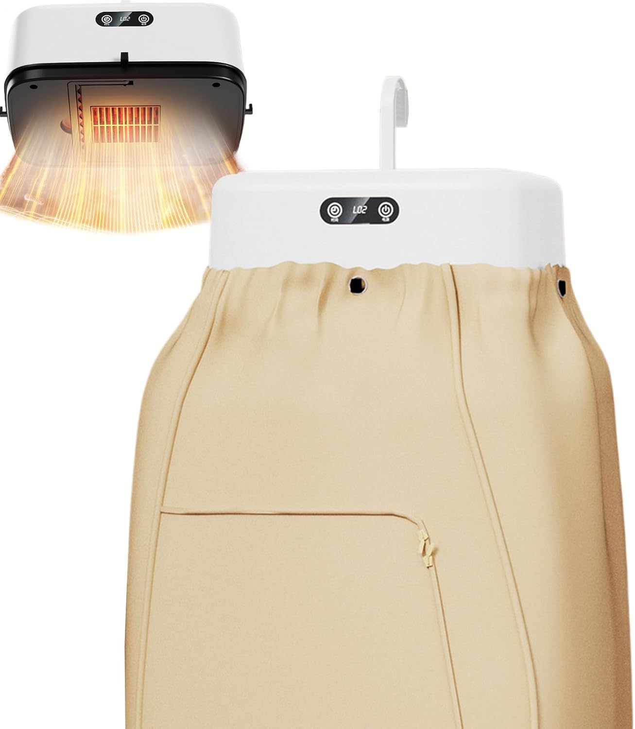 Portable Clothes Dryer - Small Dryer With Dry Bag, Quiet Fast-Drying Machine With Adjustable Timer, Compact Energy-Efficient Laundry Dryings Machines For Apartments For Apartments, Travel & Small