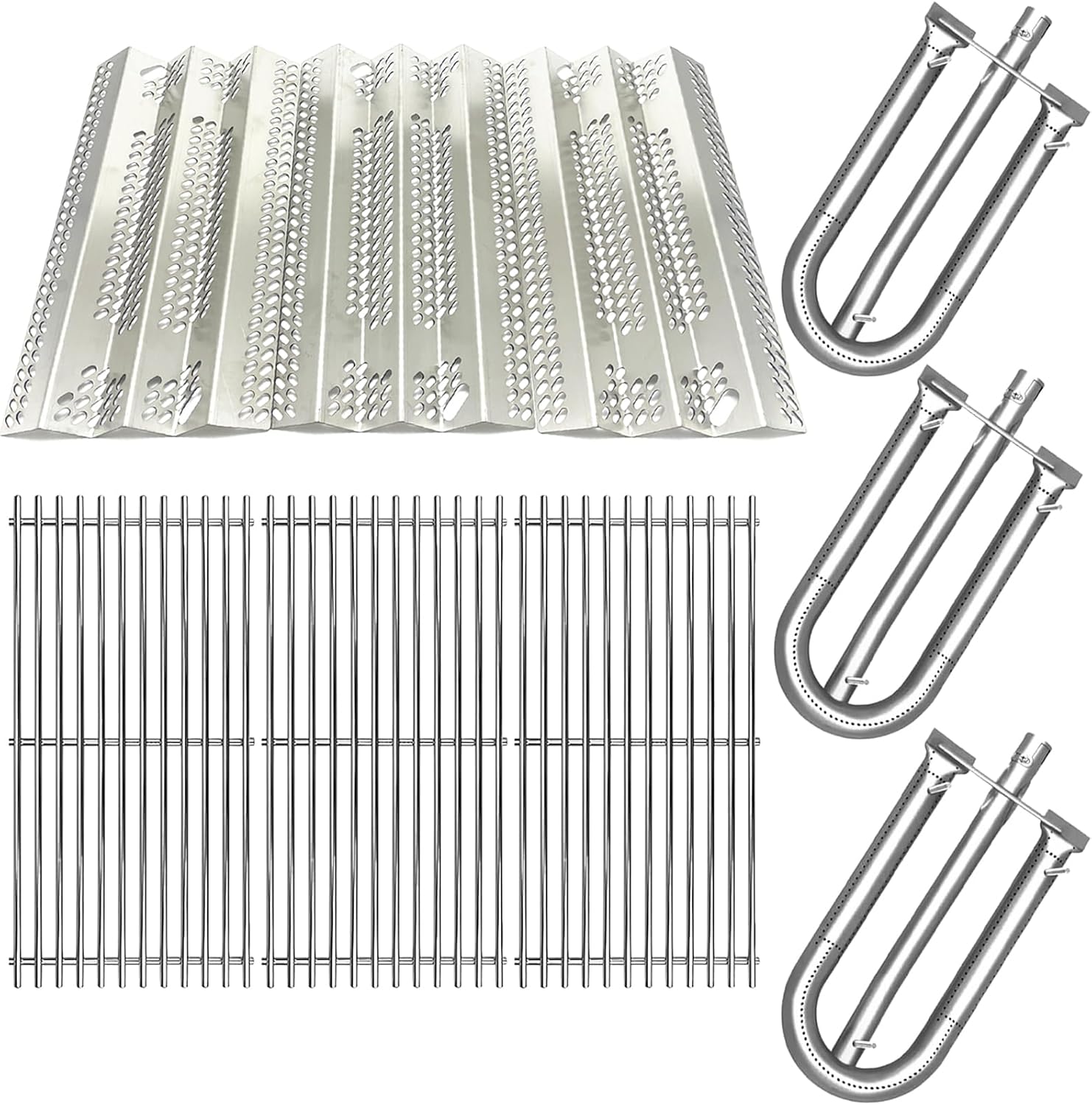 stainless steel heat plate, Burner, Grates replacement parts for American outdoor 30NB 30PC AOG Gas grill