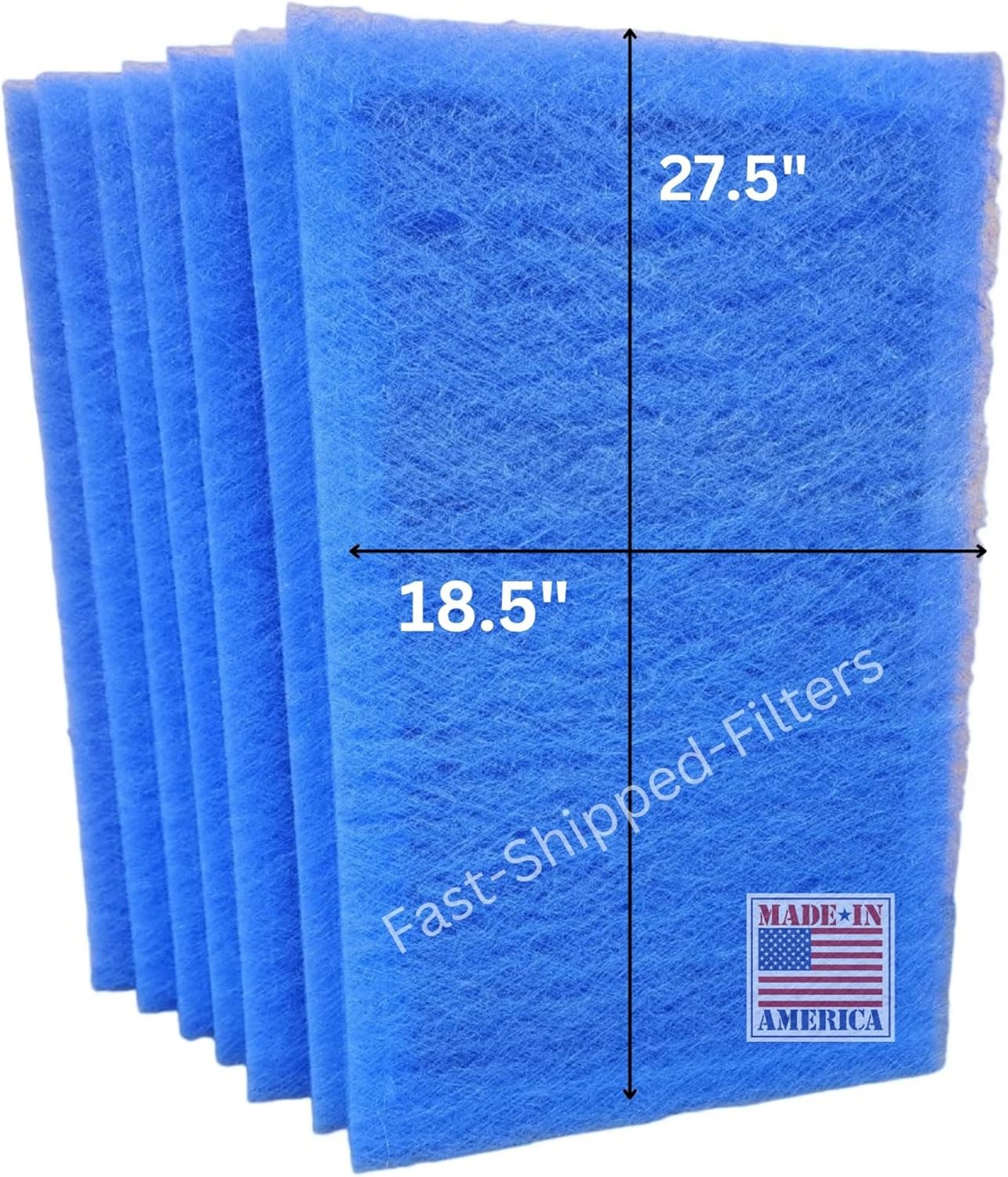 Fast-Shipped-Filters 7 Pack 20x30 Replacement Filter Pads Compatible with Dynamic Electronic Air Cleaner 20x30 polarized pads refill