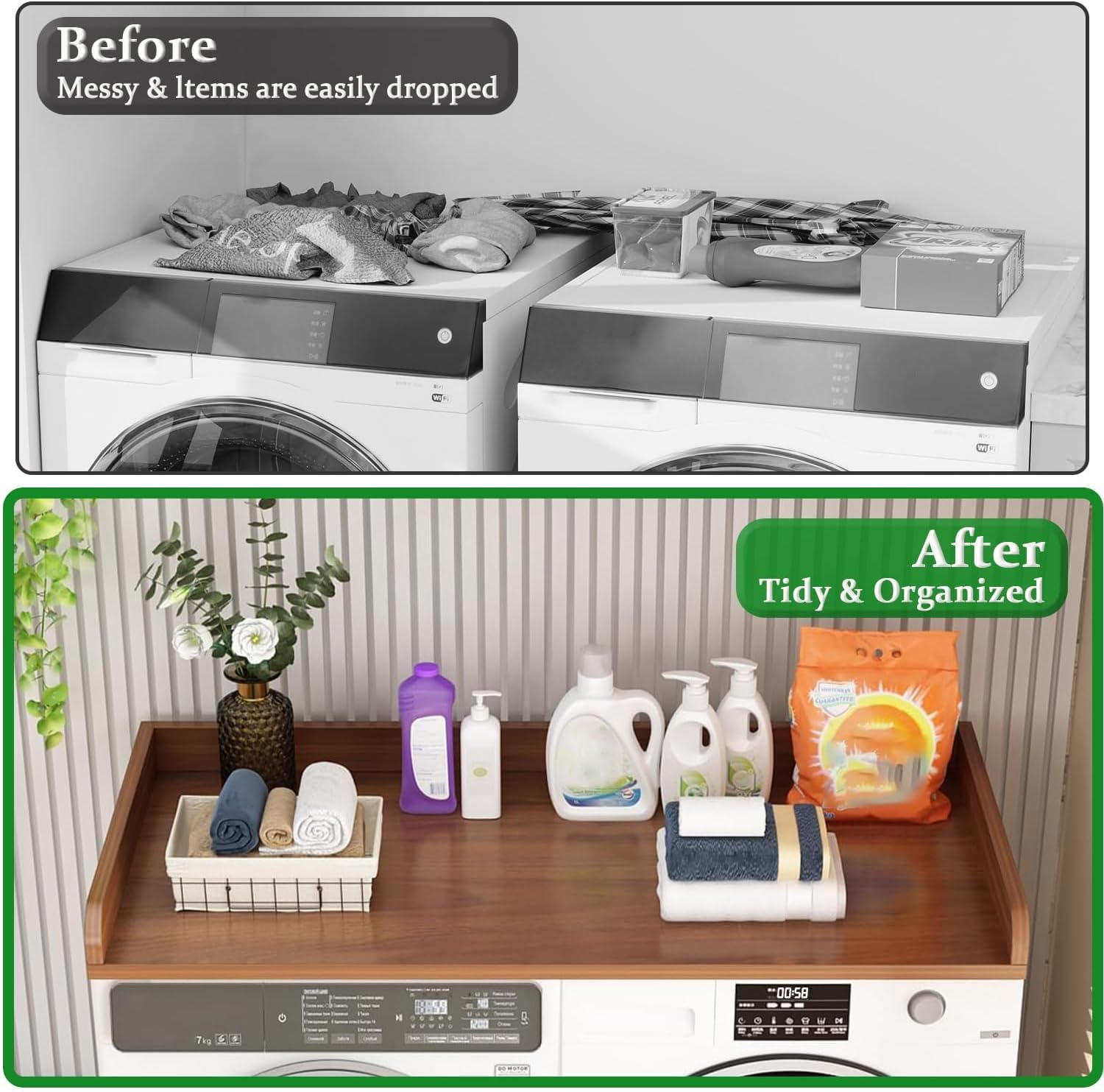 Washer Dryer Countertop, 54