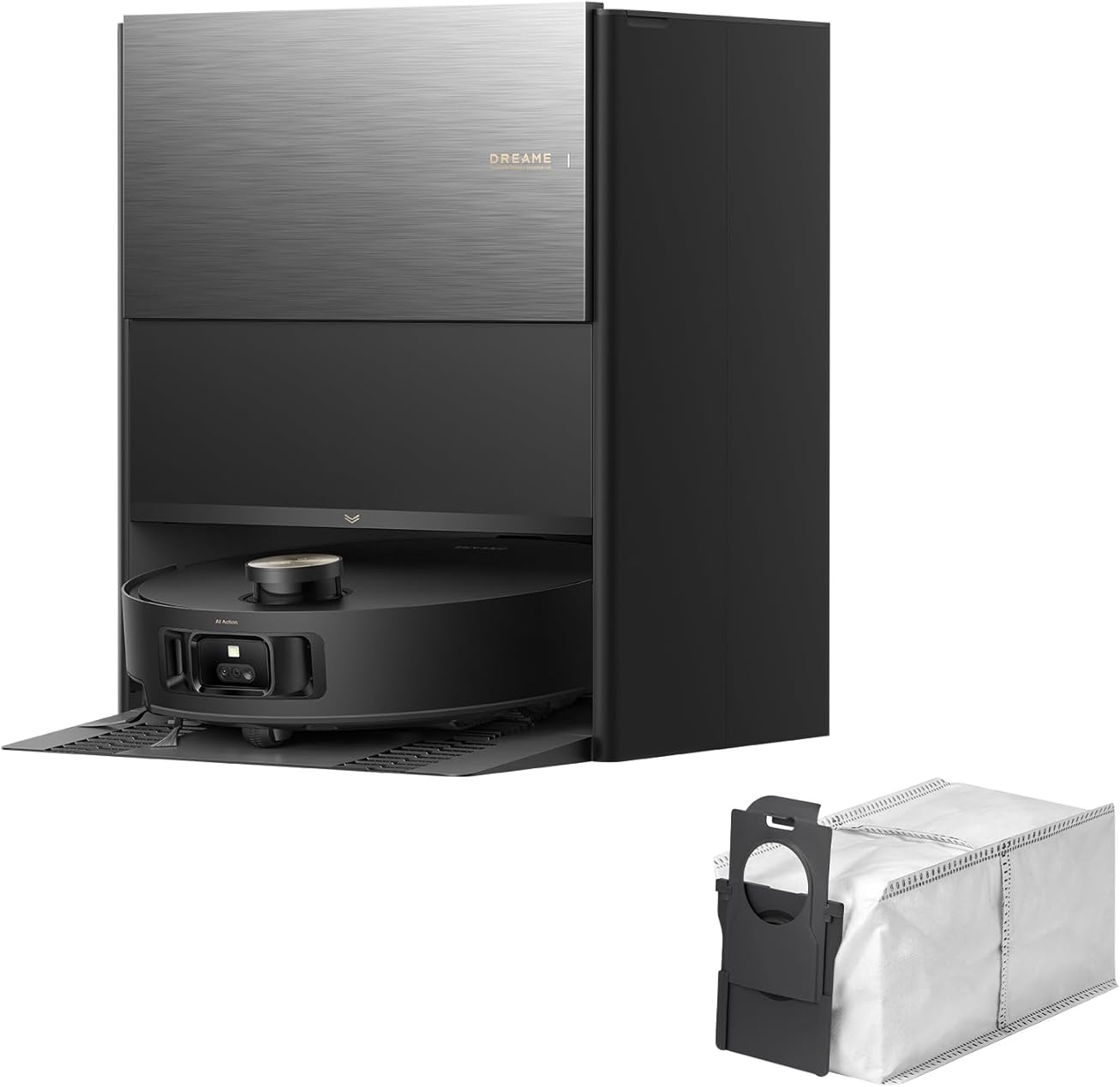 DREAME Aqua10 Roller Robot Vacuum & HyperStream Detangling DuoBrush*1