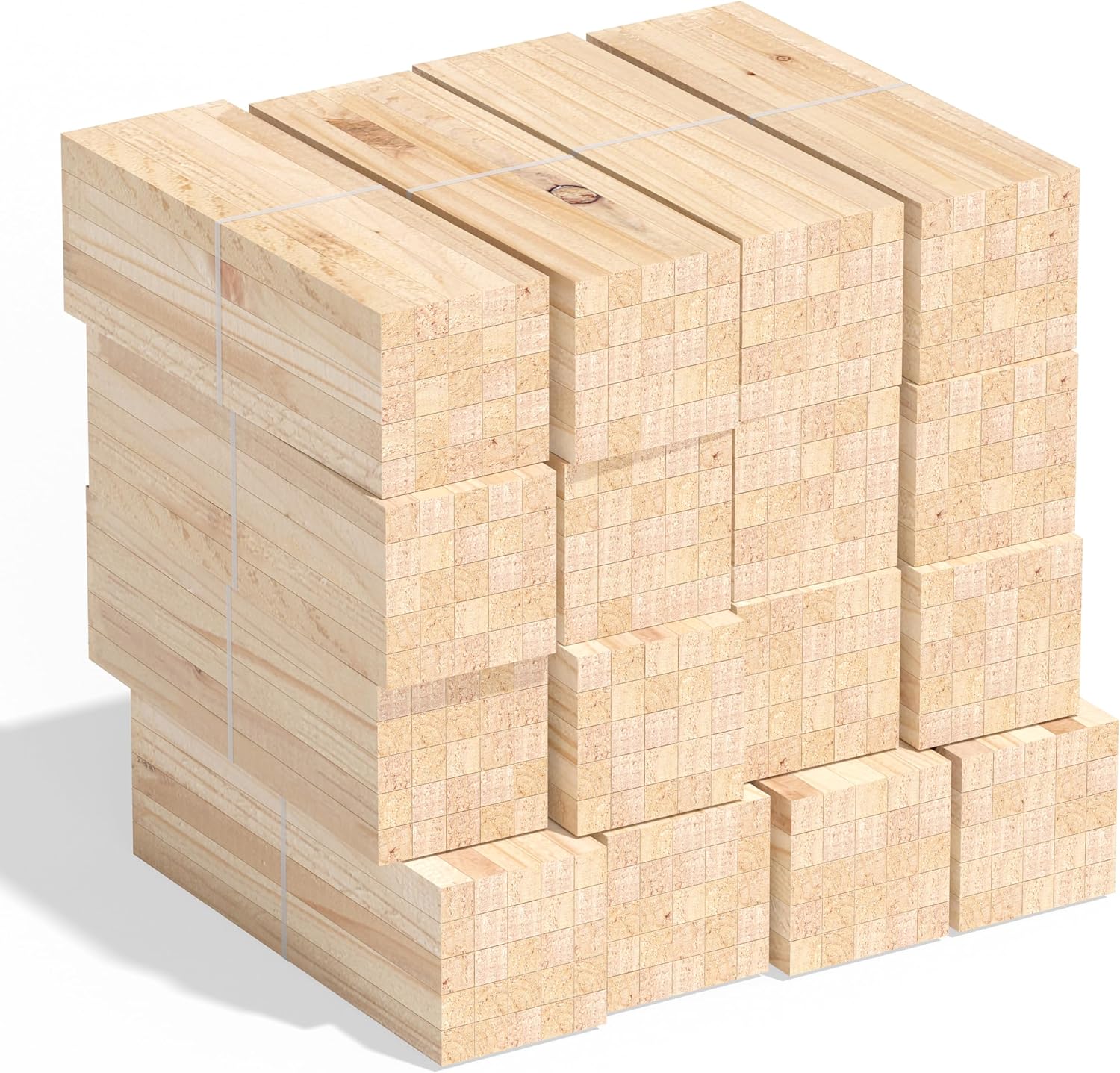 Greenes Fence Kiln-Dried Pine Kindling Wood – 400 Pieces (16 Bundles of 25), Outdoor Fire Starter Sticks for Fire Pits, Campfires & Outdoor Fires