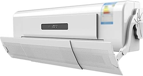 Air conditioning wind deflector Retractable, Air Conditioner Baffles, 180° Rotation Anti Direct Blowing, Lightweight Plastic Material