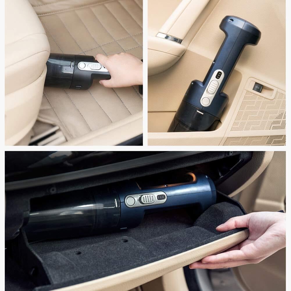Handheld Vacuum Cordless, Cordless Handheld Vacuum Cleaner, 4000Pa Suction Power, 30 Minutes Use Car Vacuum Cleaner for Home Cleaning