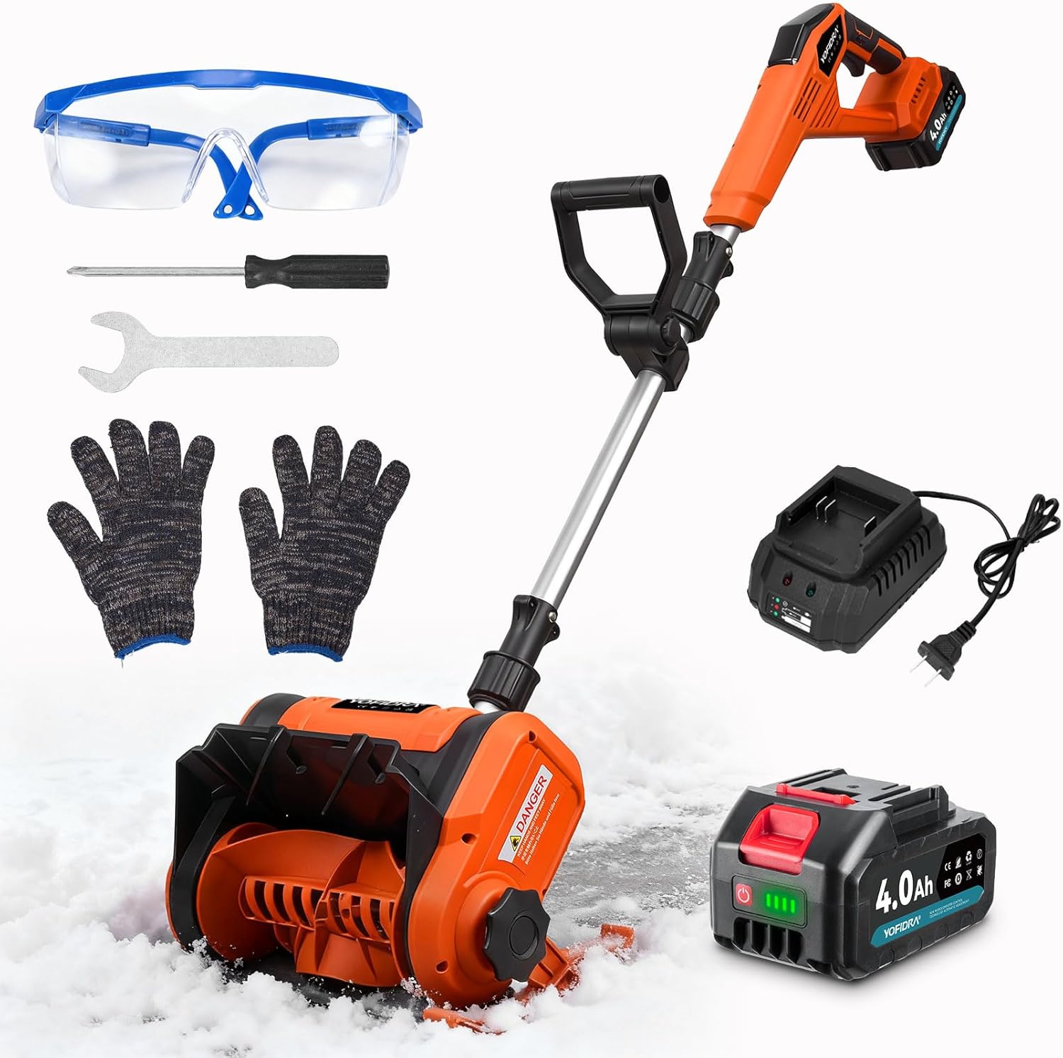 Cordless Snow Shovel, Electric Snow Shovel 12