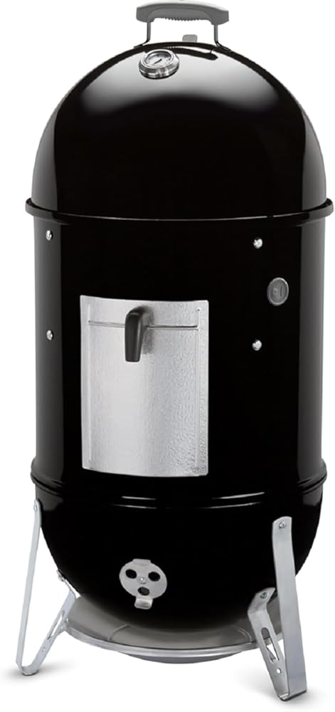 Weber Freestanding Grills Smoker 47cm Stainless Steel Charcoal Black