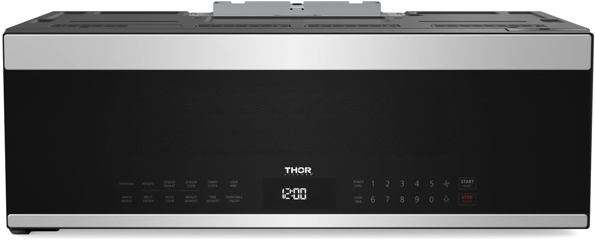 THOR Kitchen 30-Inch Over-the-Range Slim Microwave with Ventilation - Model TOR30L