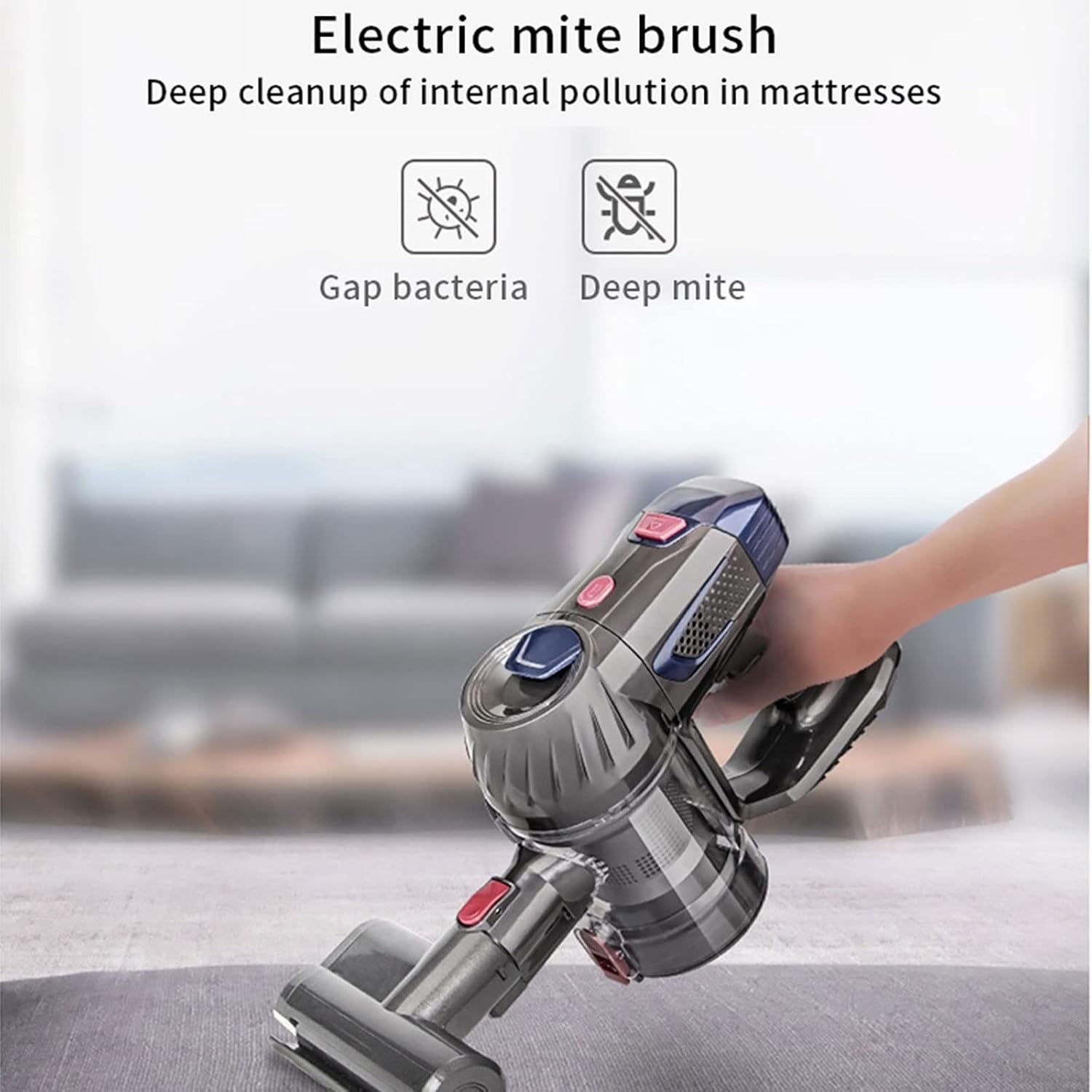 Hand Held Vacuum, Wireless Vacuum Cleaner Home Vacuum Handheld Vacuum Cleaner Powerful High-Power Smart Wireless Vacuum Cordless Aspirator