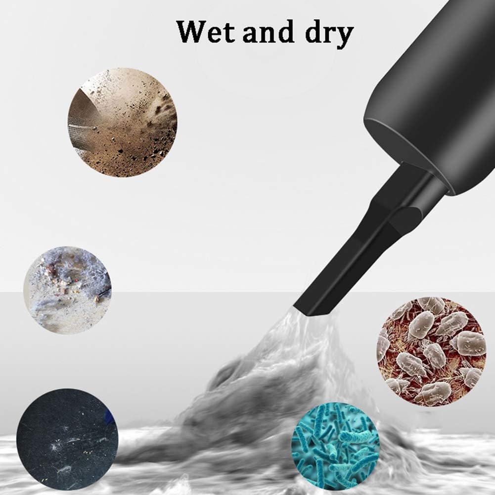 Cordless Handheld Vacuum Cleaner, Auto Vacuum Cleaner with HEPA Filter, Wet Dry Vacuum for Pet Hair, Home and Car Cleaning