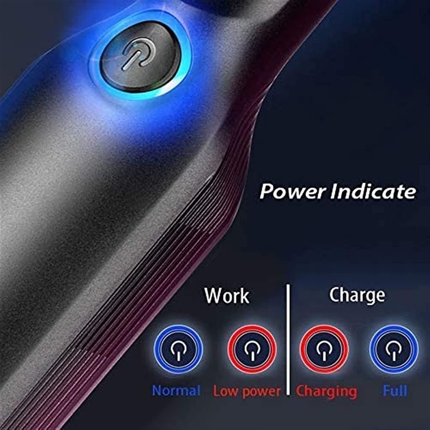 Small Car Vacuum Cleaner Cordless, Portable Handheld Vacuum Cleaners, Rechargeable Wet Dry Vacuum for Home Office Car Furniture Carpet Pet Hair, Strong Suction, 3x2000mAh Li-ion Battery