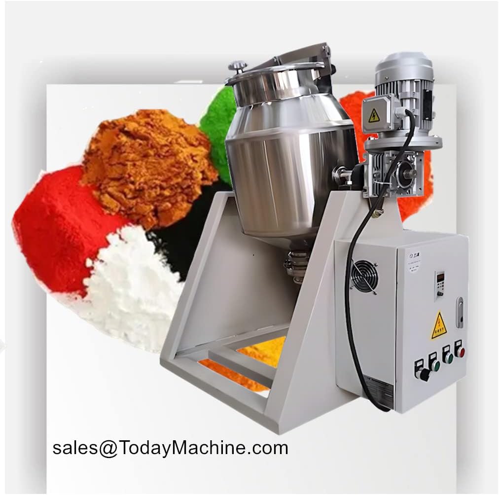 300L 500L 1000L 2000L Double Cone Food Powder Blender Mixer